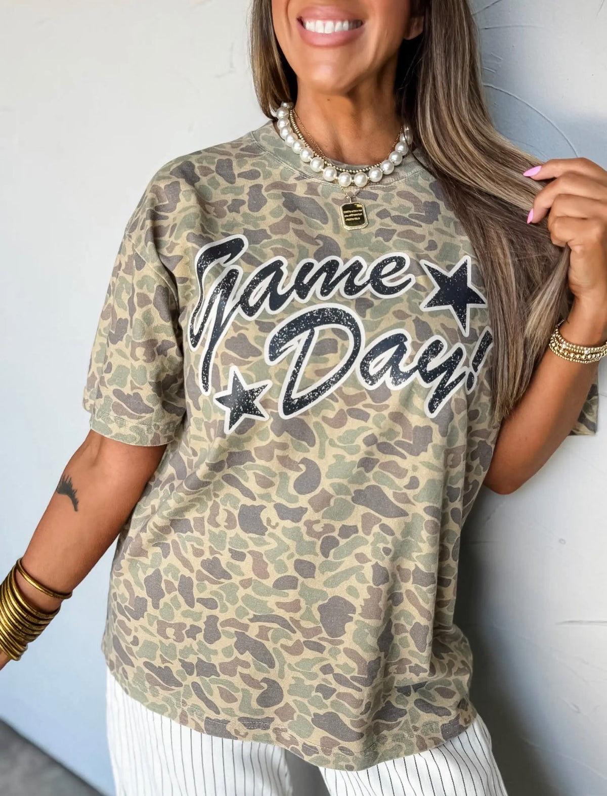 Game Day Camo Tee