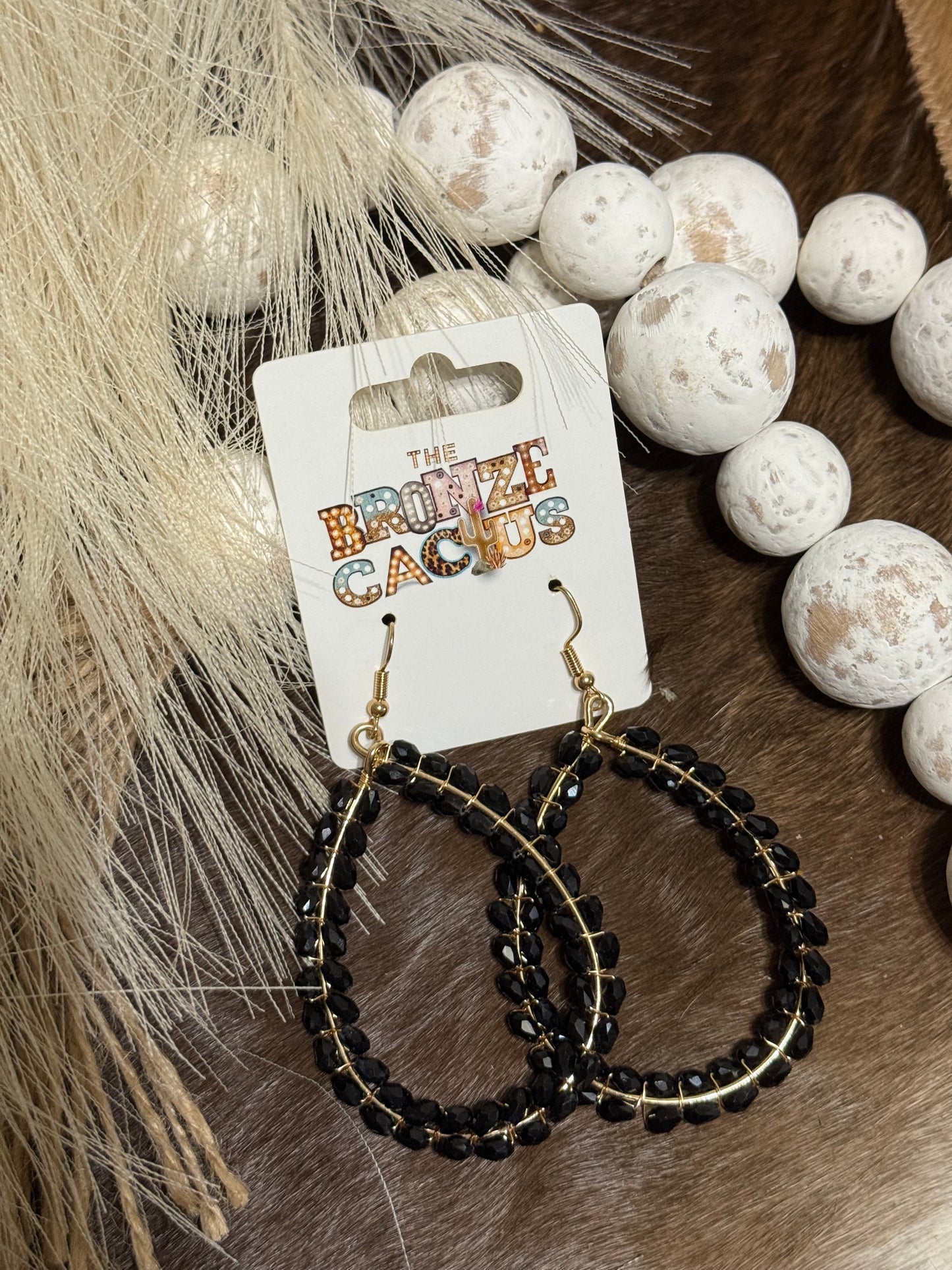 Onyx Glow Earrings