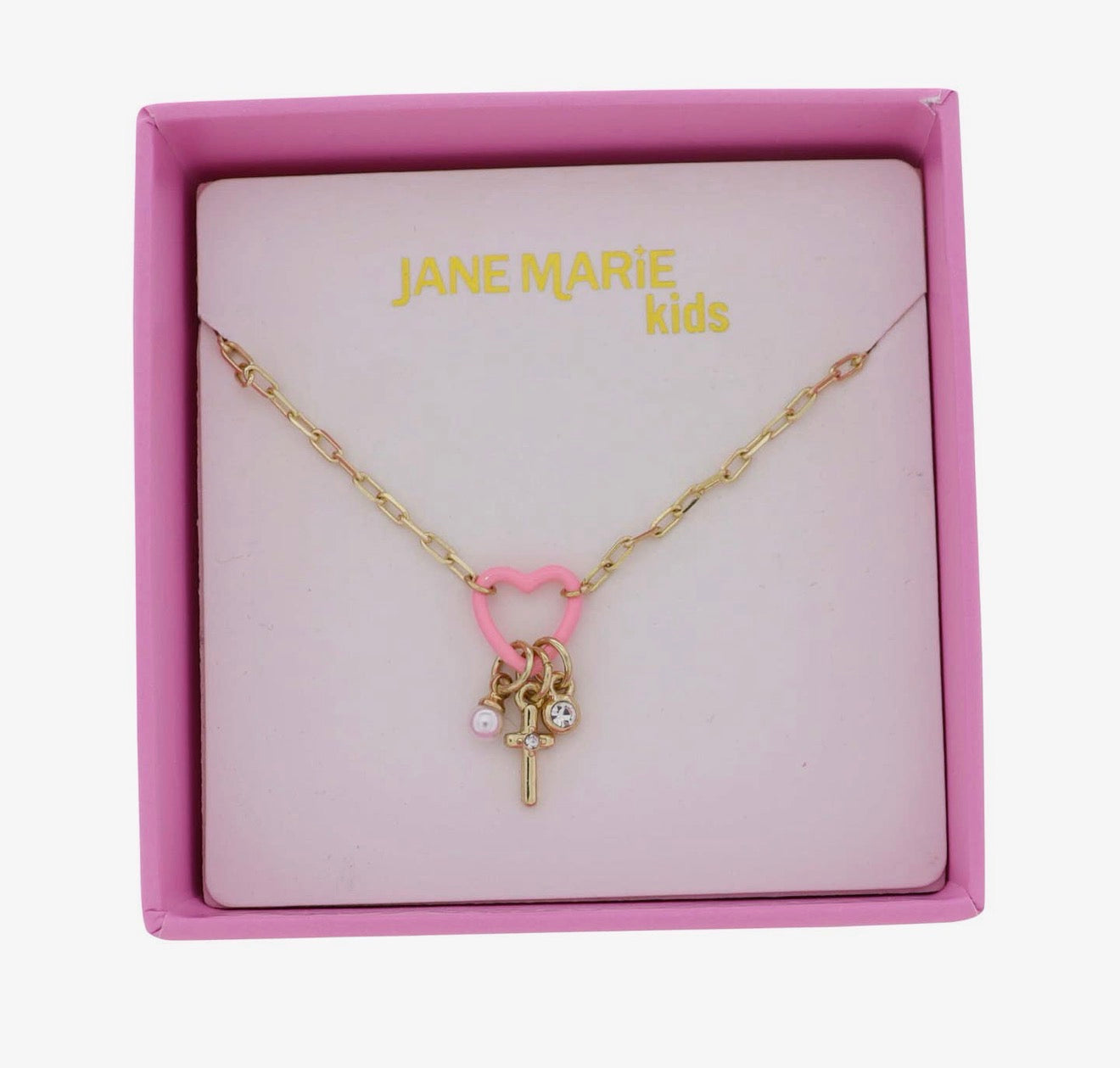 Little Faith, Big Heart Necklace