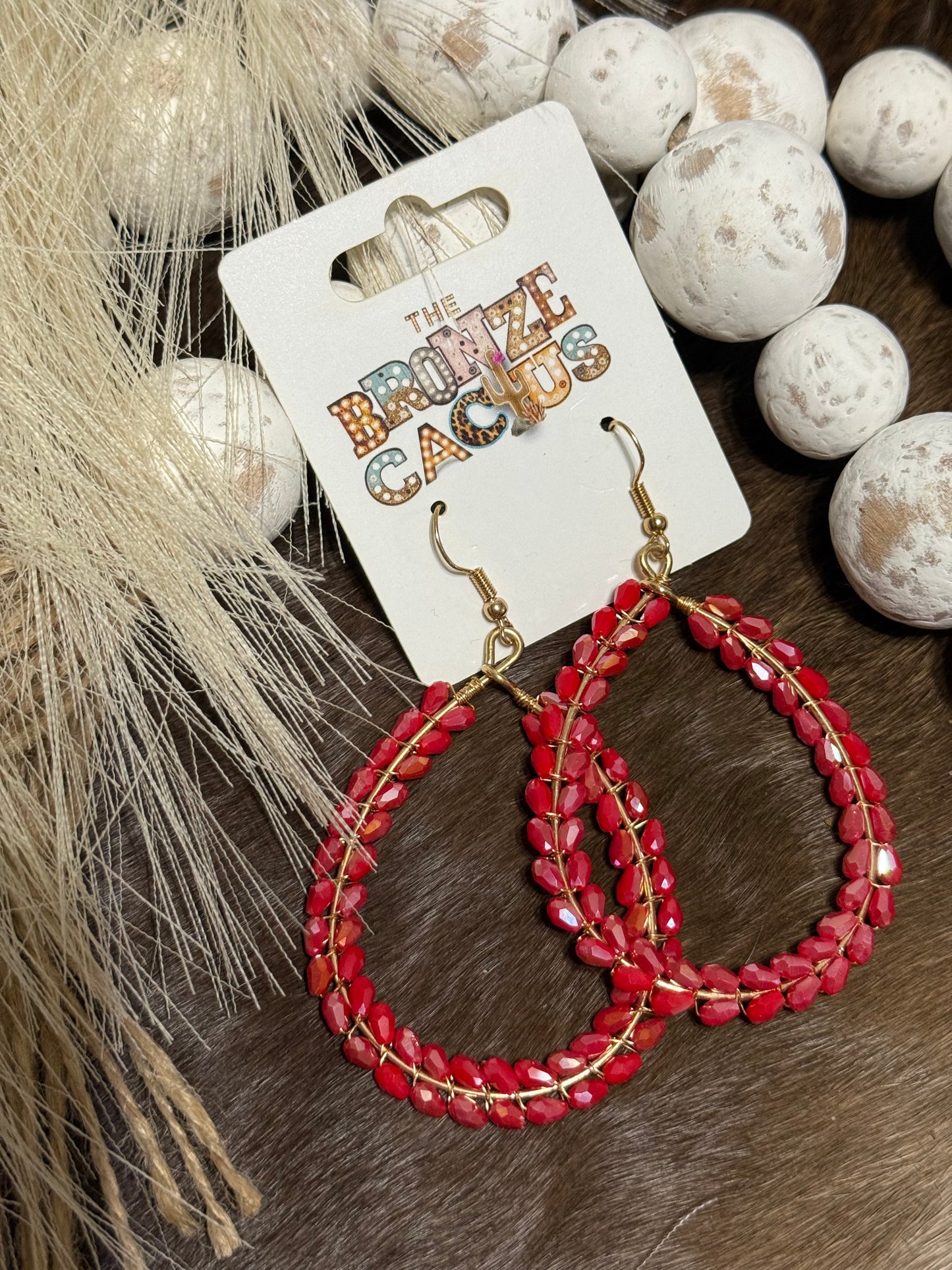 Ruby Rush Earrings