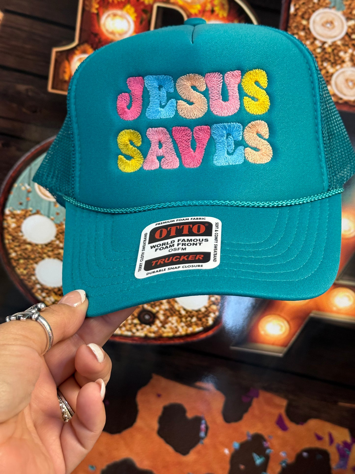 Jesus Saves Cap