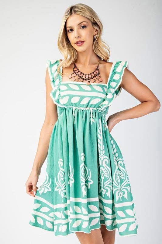 Mint Meadow Dreams Dress