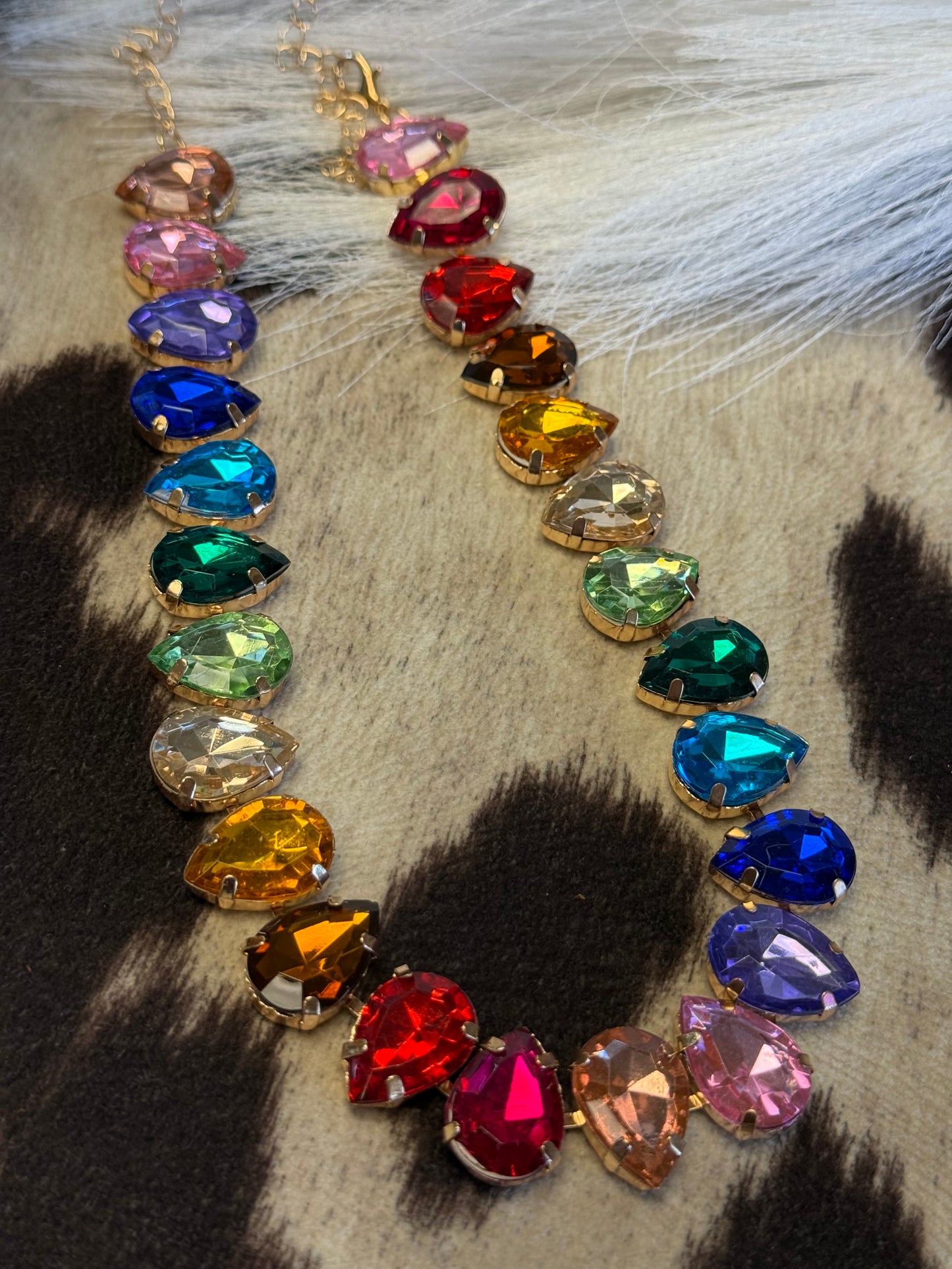 Prism Parade Crystal Necklace