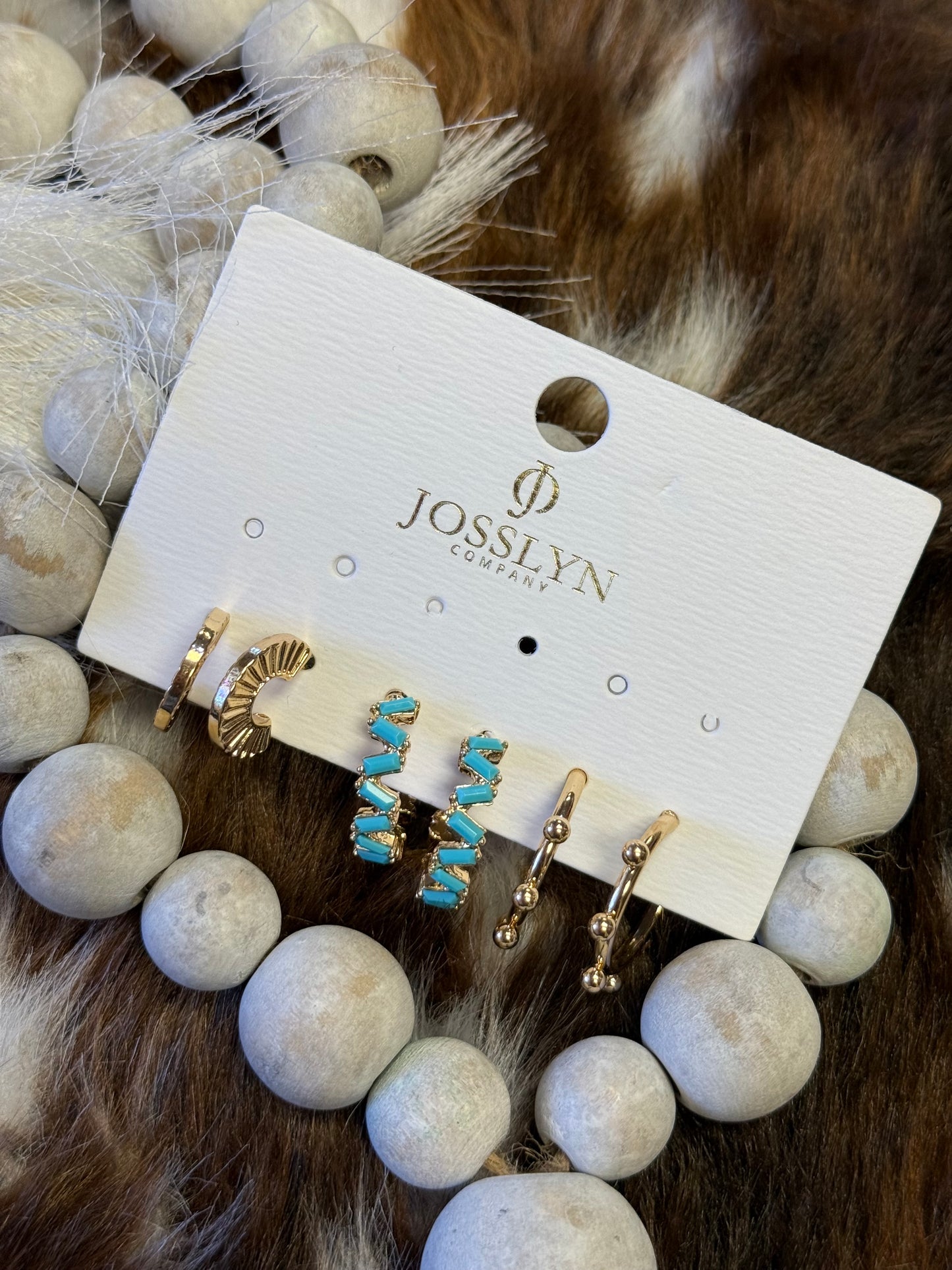 Golden Hoop Set
