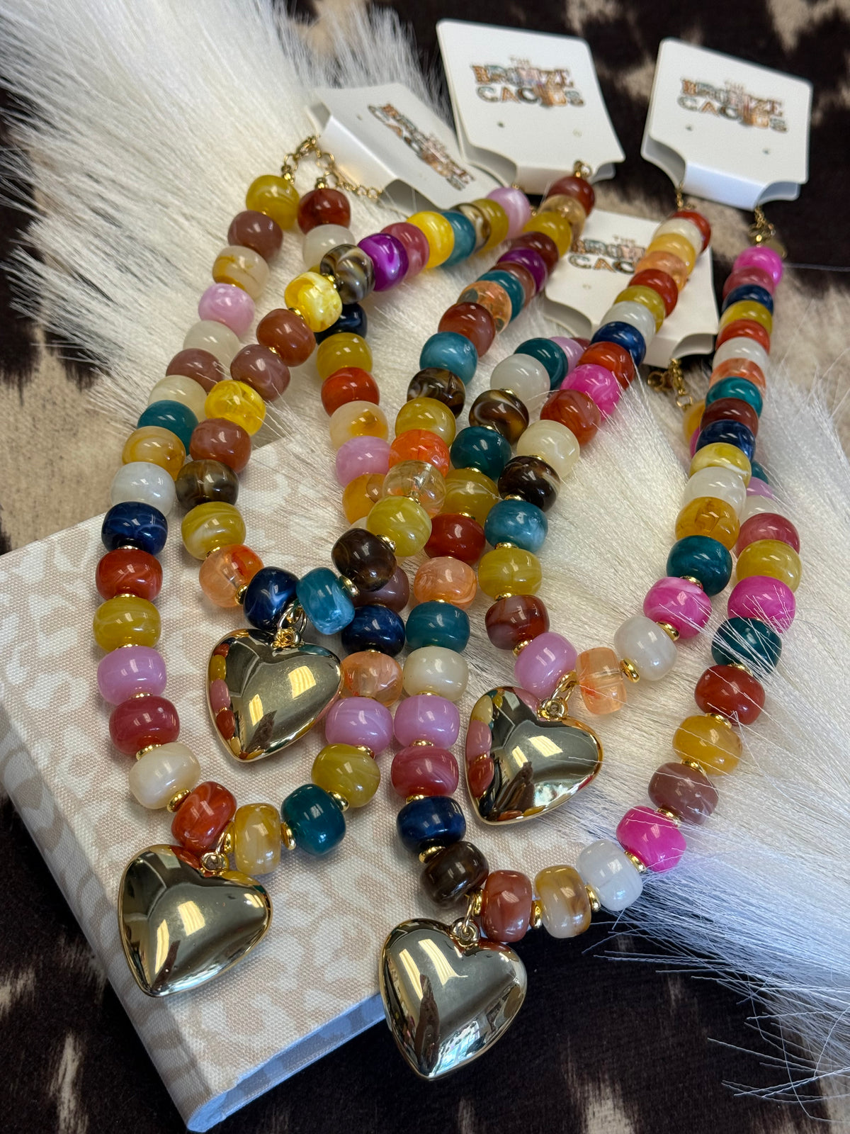 Candy Confetti Beaded Necklace