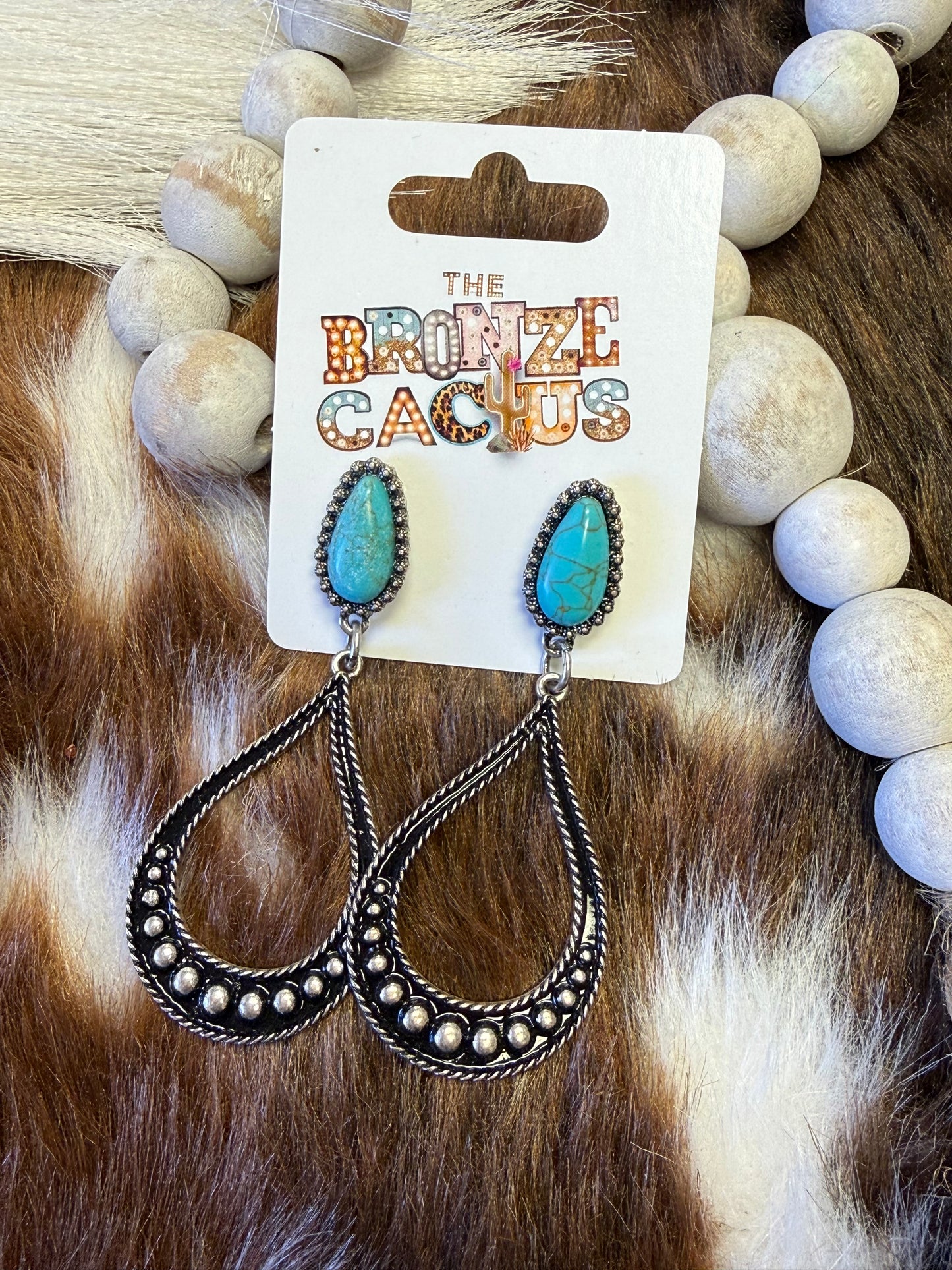 Turquoise Trails Earrings