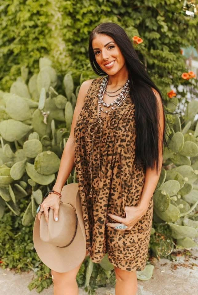 Wild Charm Leopard Romper