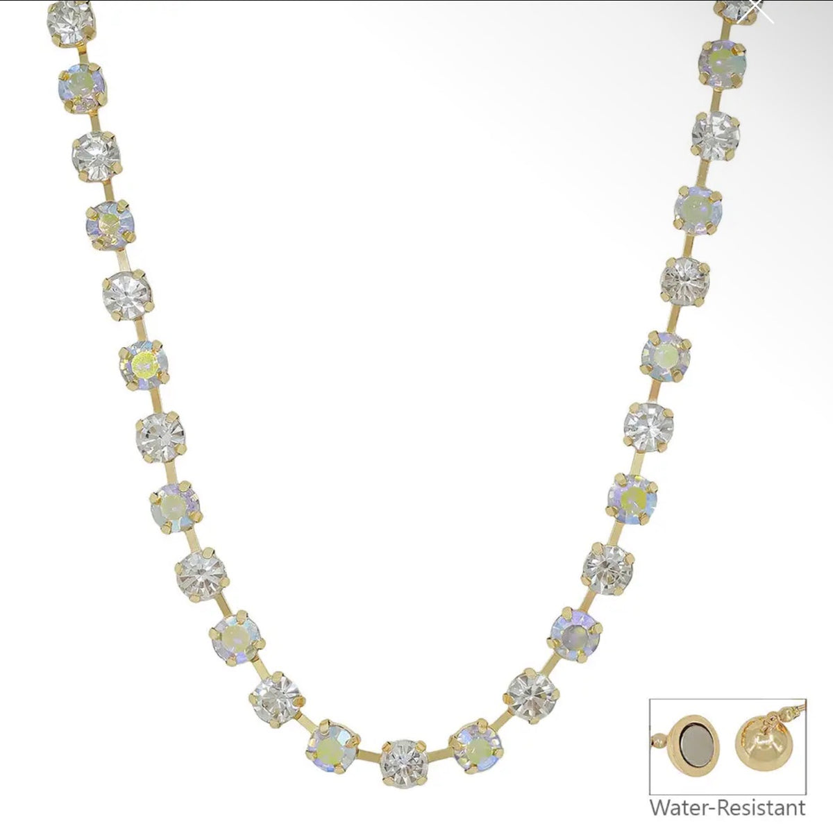 Champagne Glow Neckace