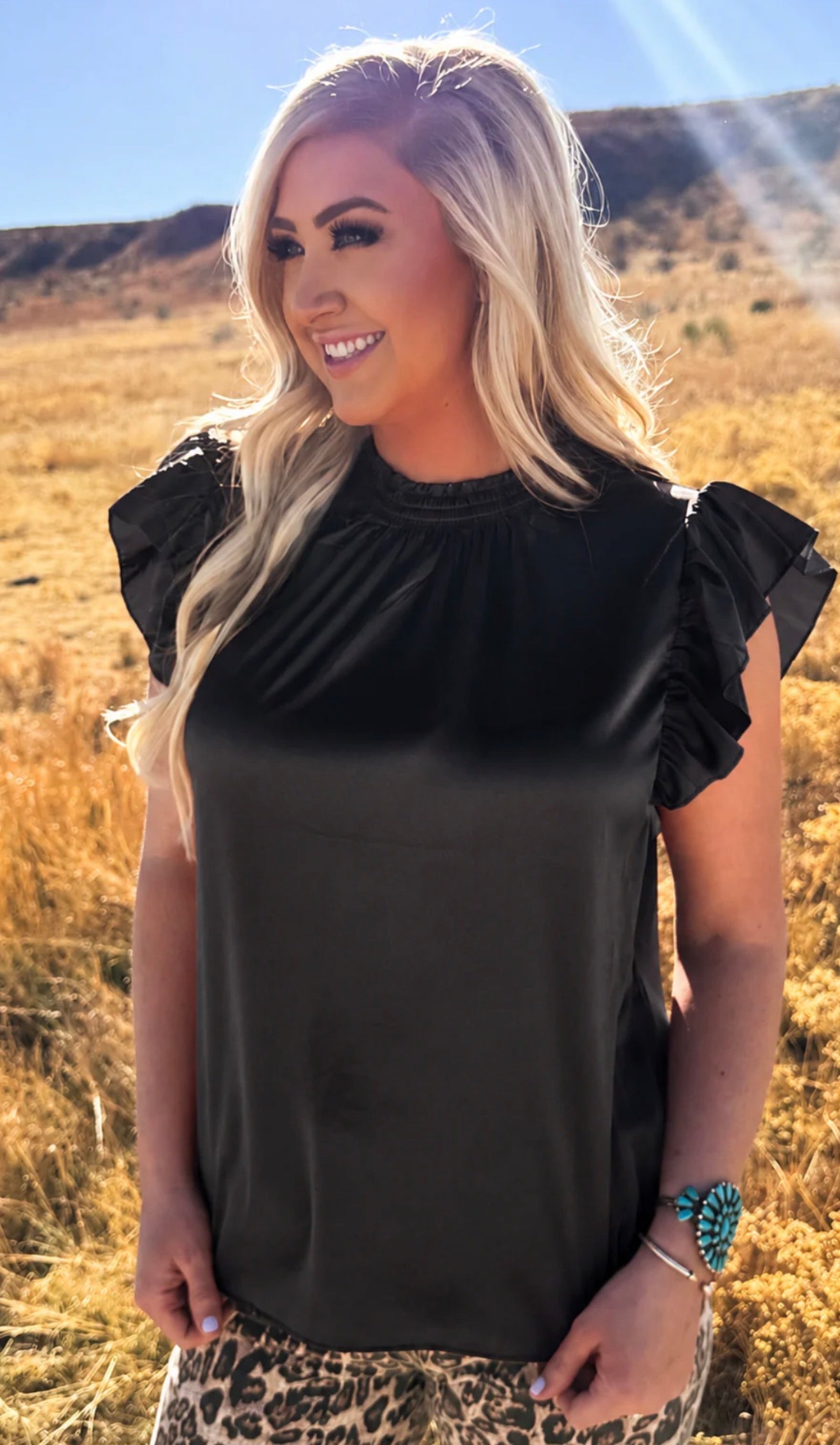 Midnight Charm Blouse