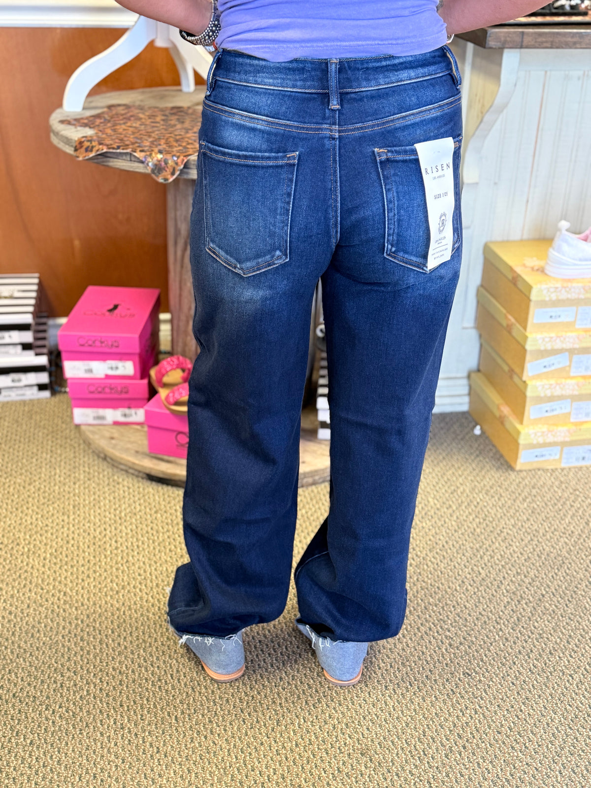 Midnight Cuff Jeans