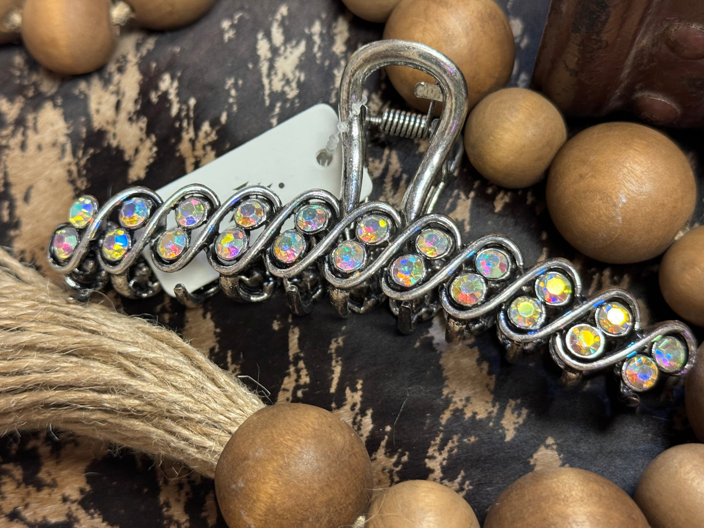 Metal Sparkle Claw Clip