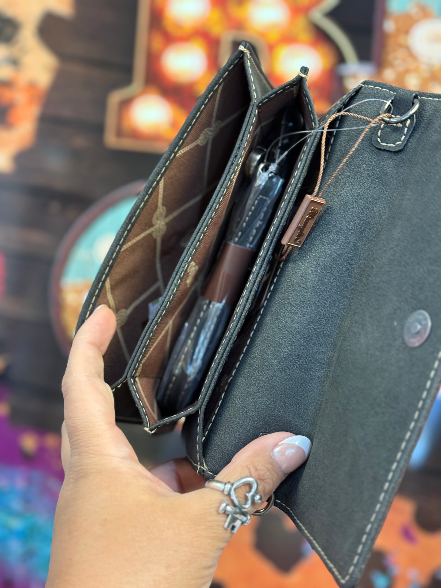 Midnight Ridge Hide Wallet