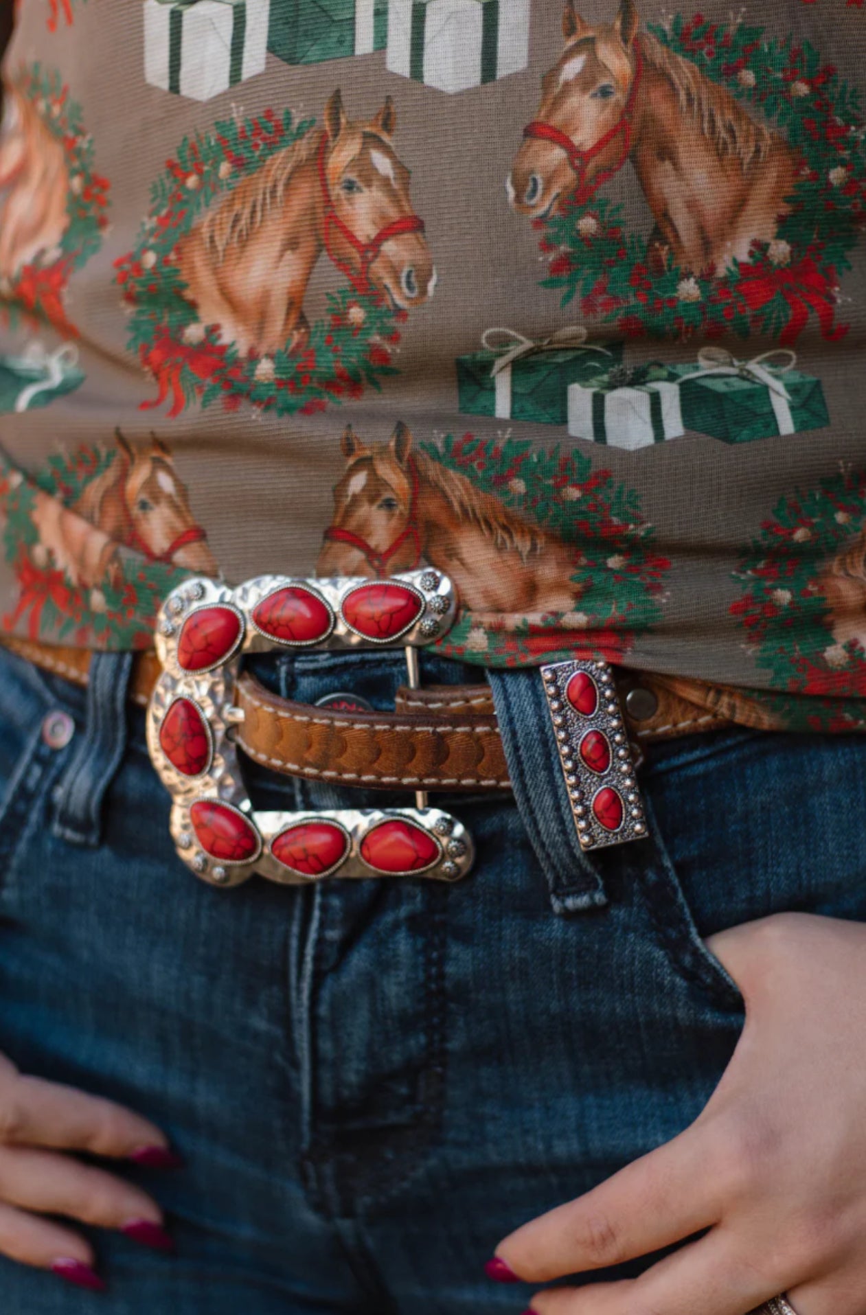 Crimson Canyon Buckle