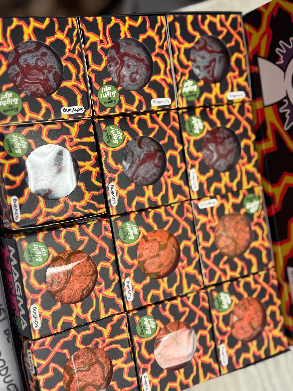 Light up Magma Squishy