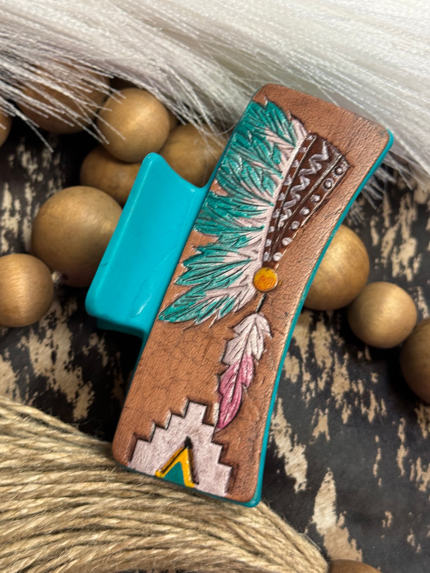 Aztec Claw Clip