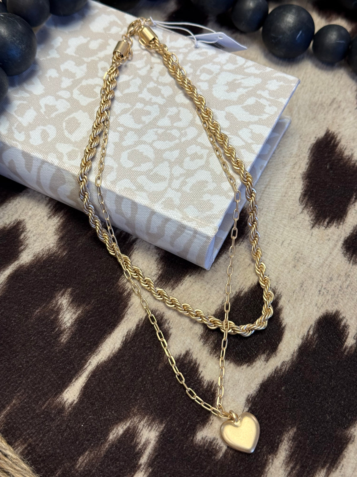 Heart of Gold Layered Necklace