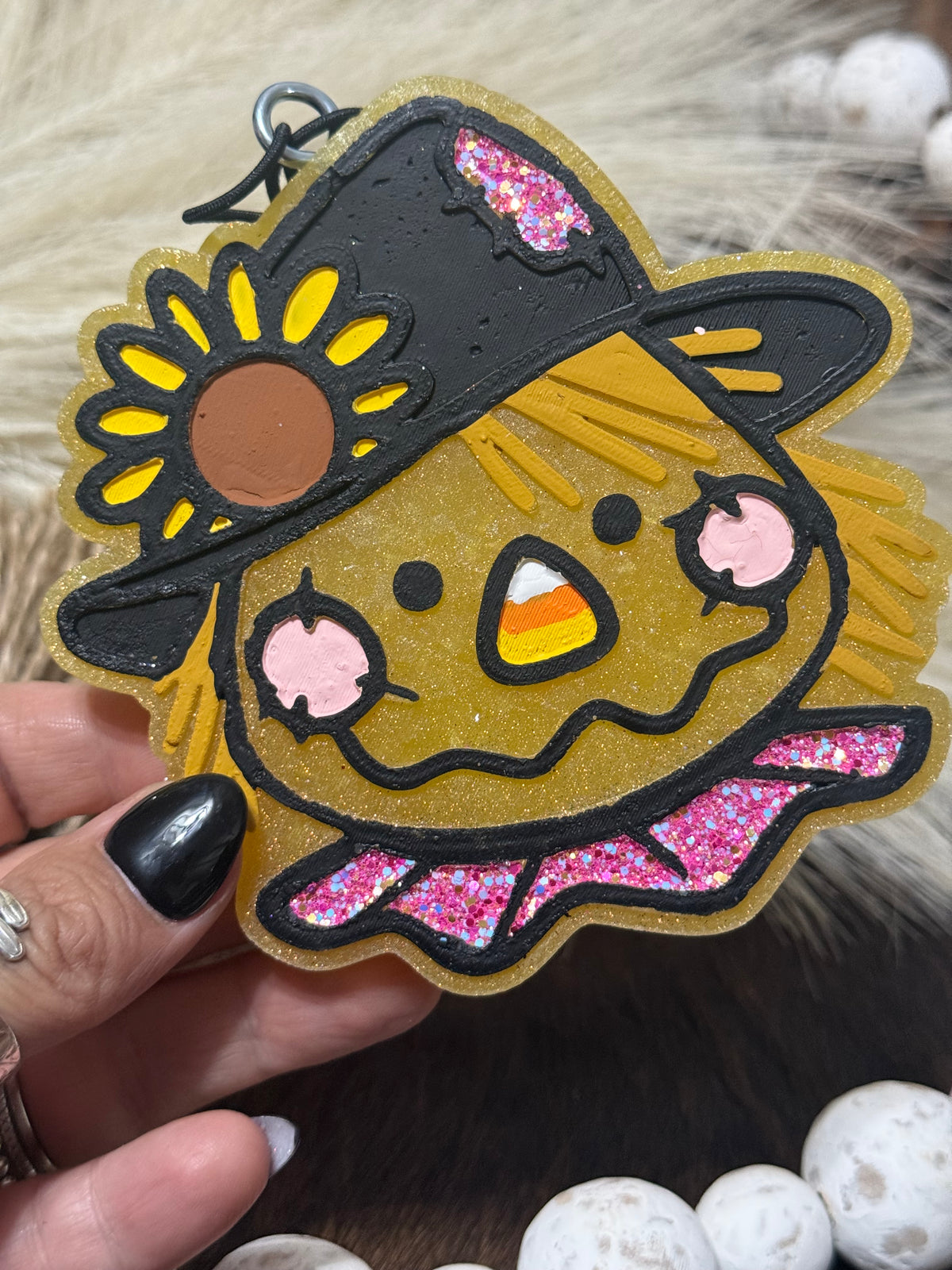 Black & Pink Scarecrow