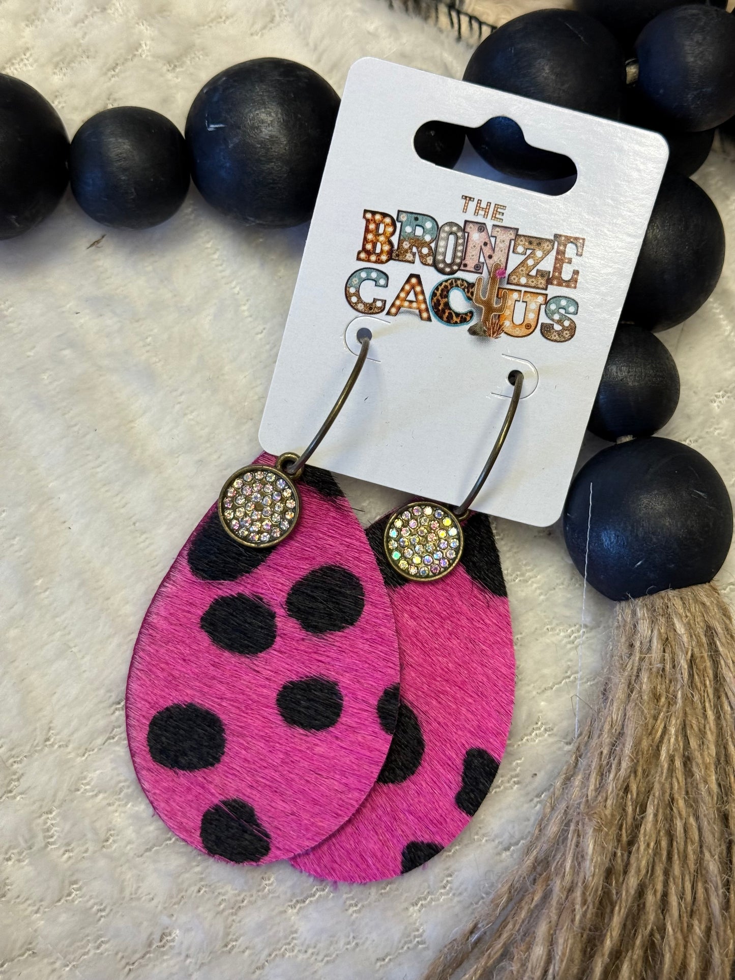 Pink Panther Party Earrings