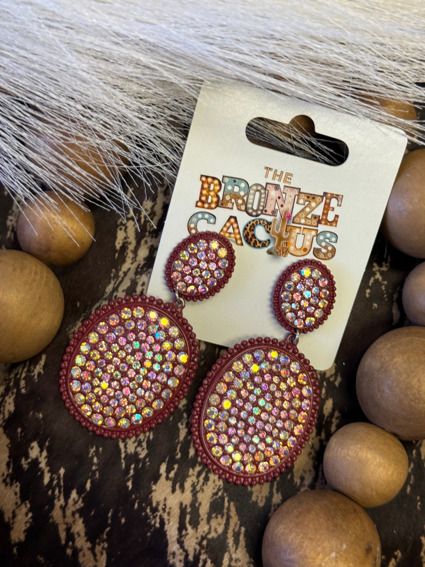 Red Treasure Earrings
