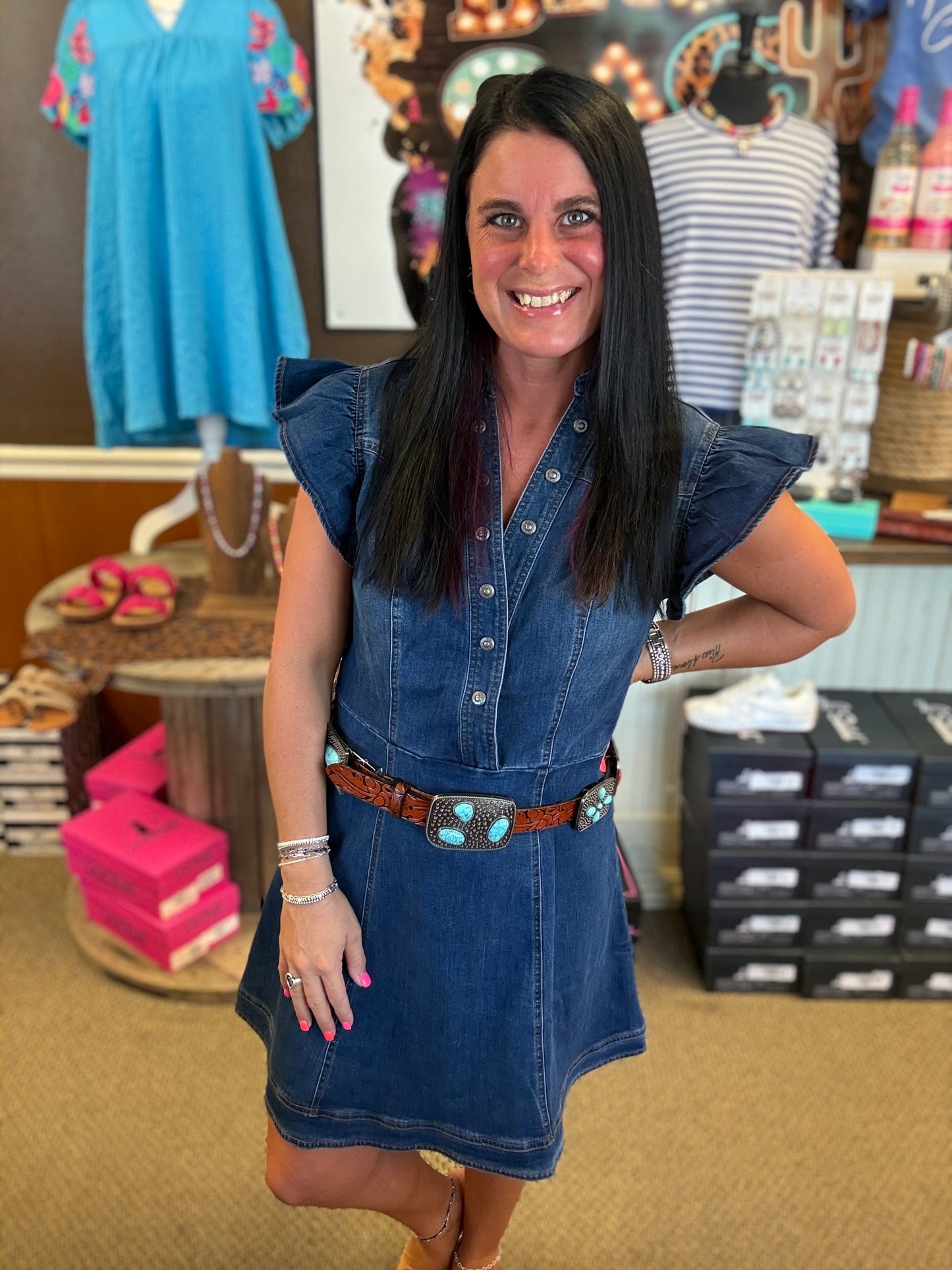 Denim Darling Dress