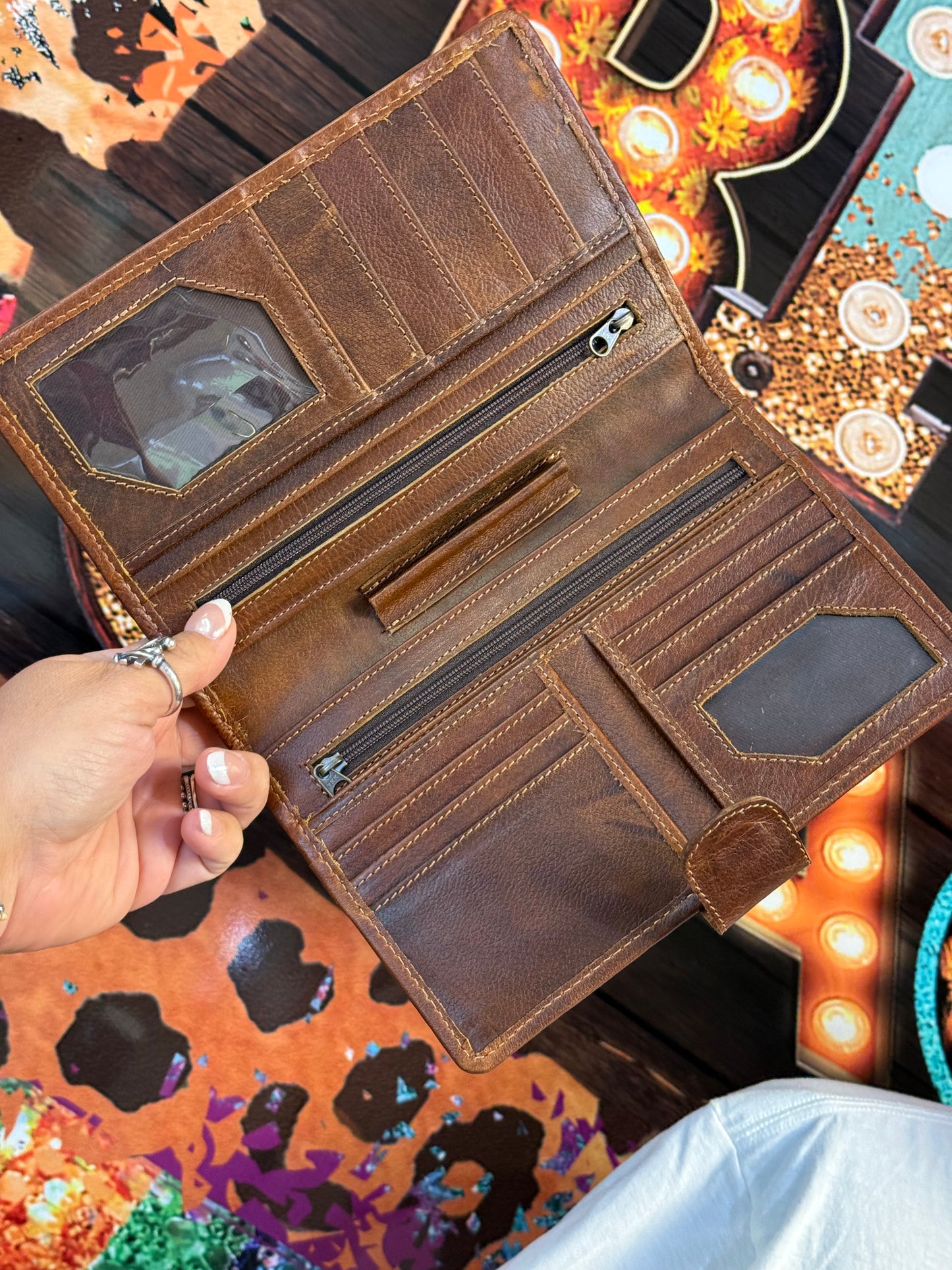 Checkmate Cowgirl Wallet