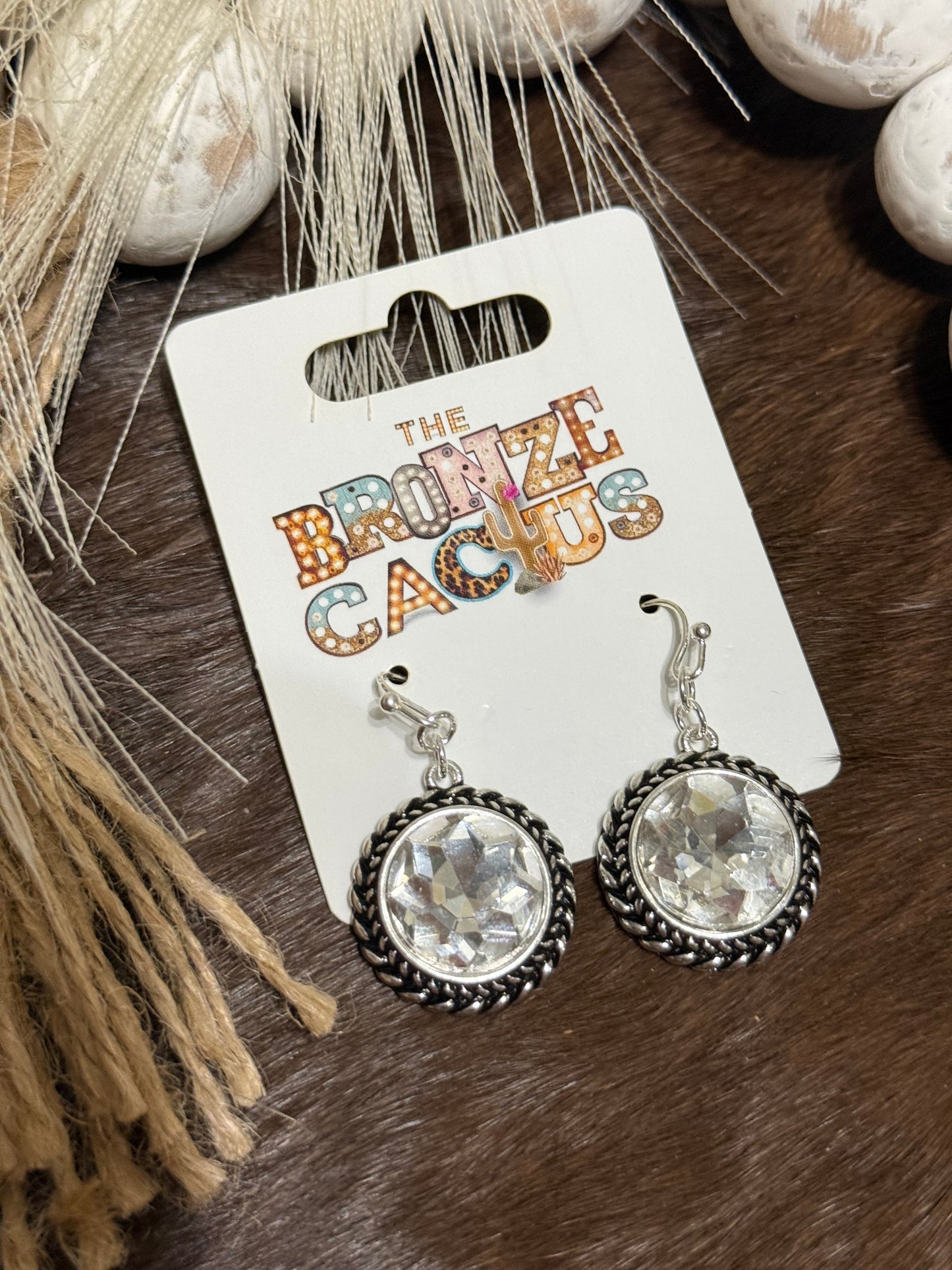 Crystal Clear Earrings