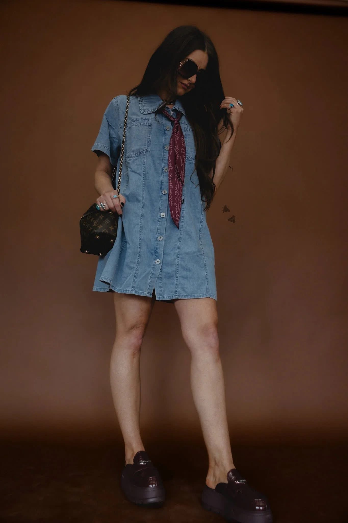 Denim Days Shirt Dress