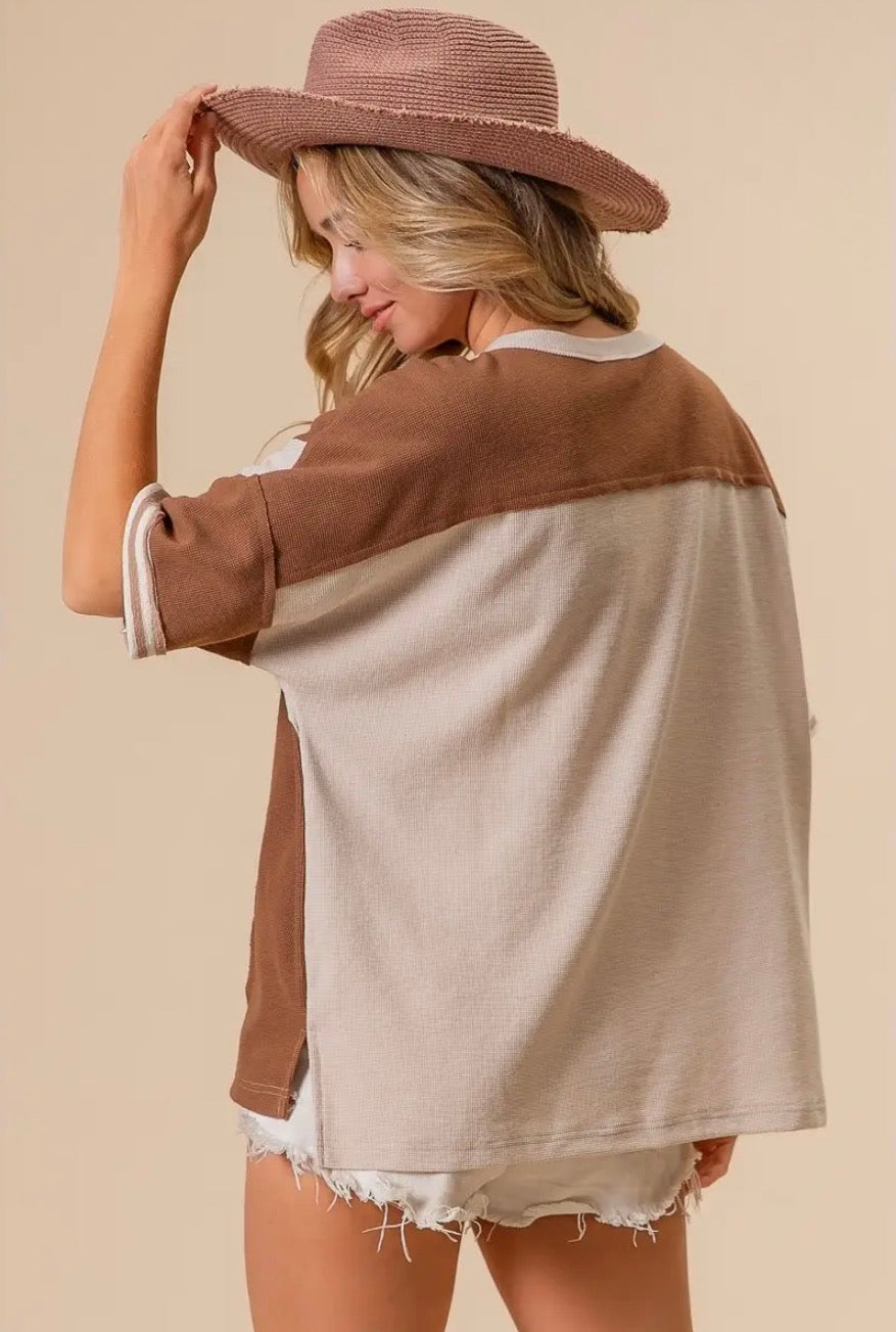 Harlow Colorblock Top