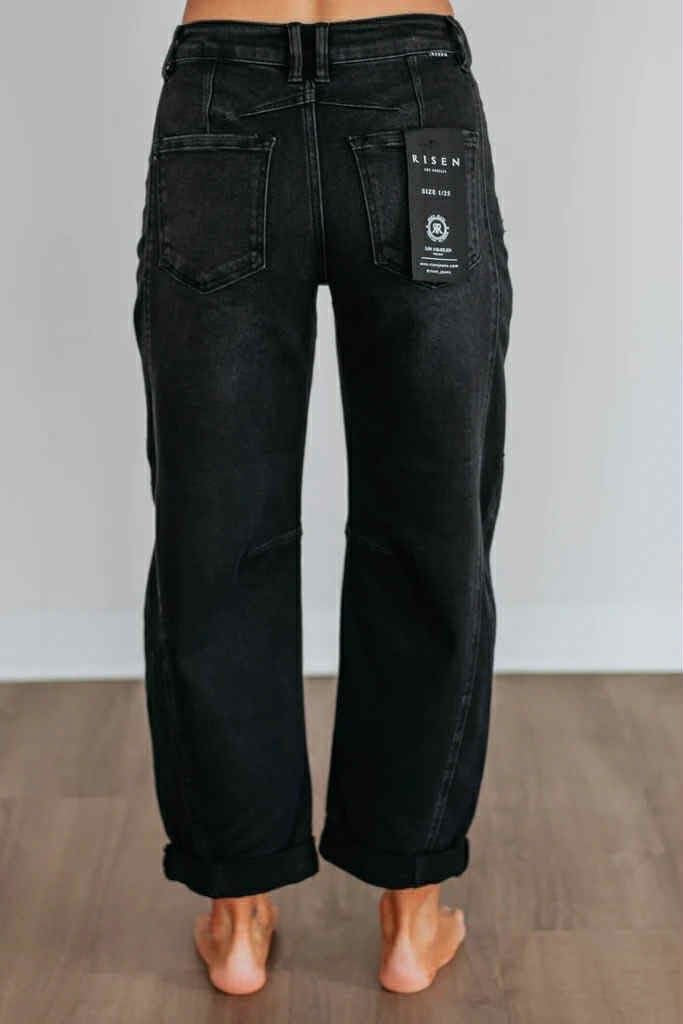Midnight Motion Barrel Jeans