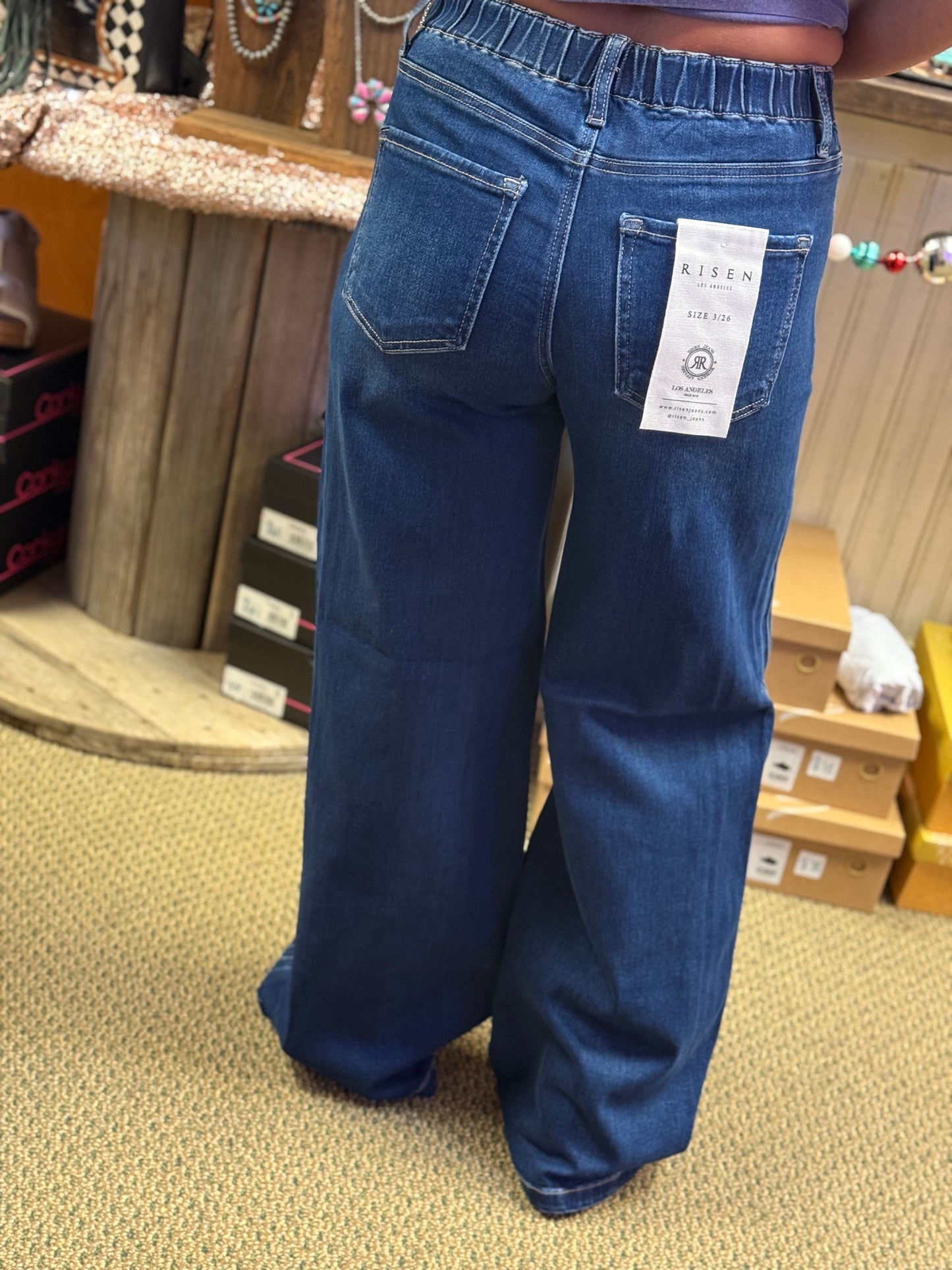 Midnight Trail Drawstring Jeans