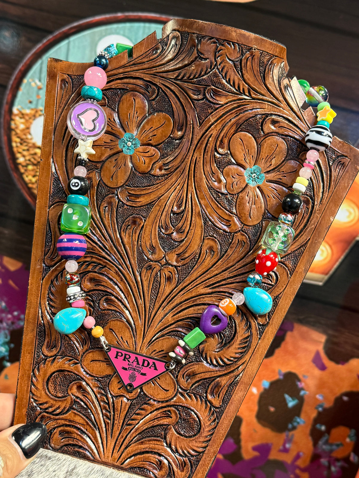 Lucky Charm Confetti Necklace