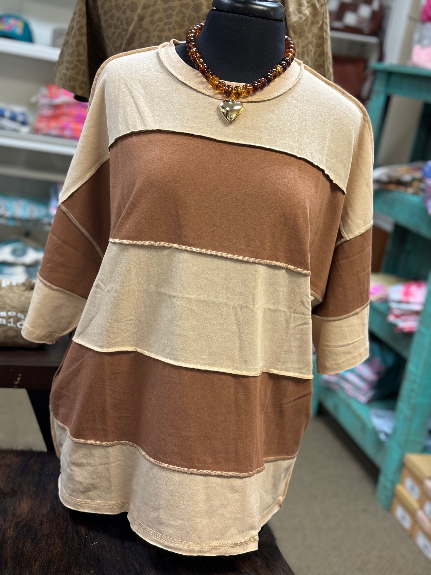 Autumn Patchwork Tee