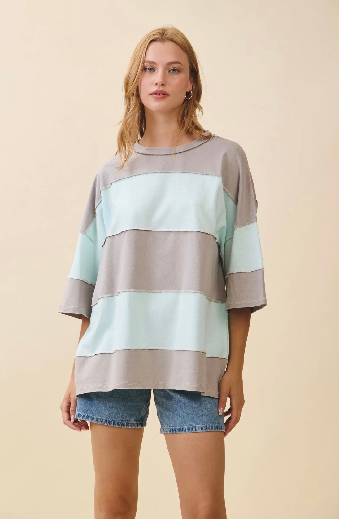 Easy Does It Colorblock Top