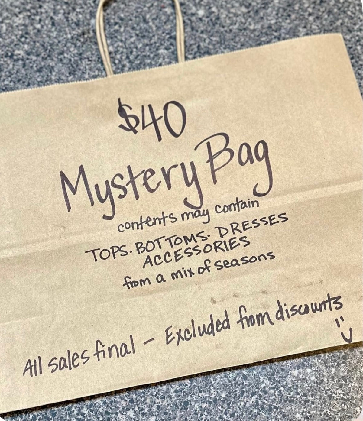 $40 Mystery Bag
