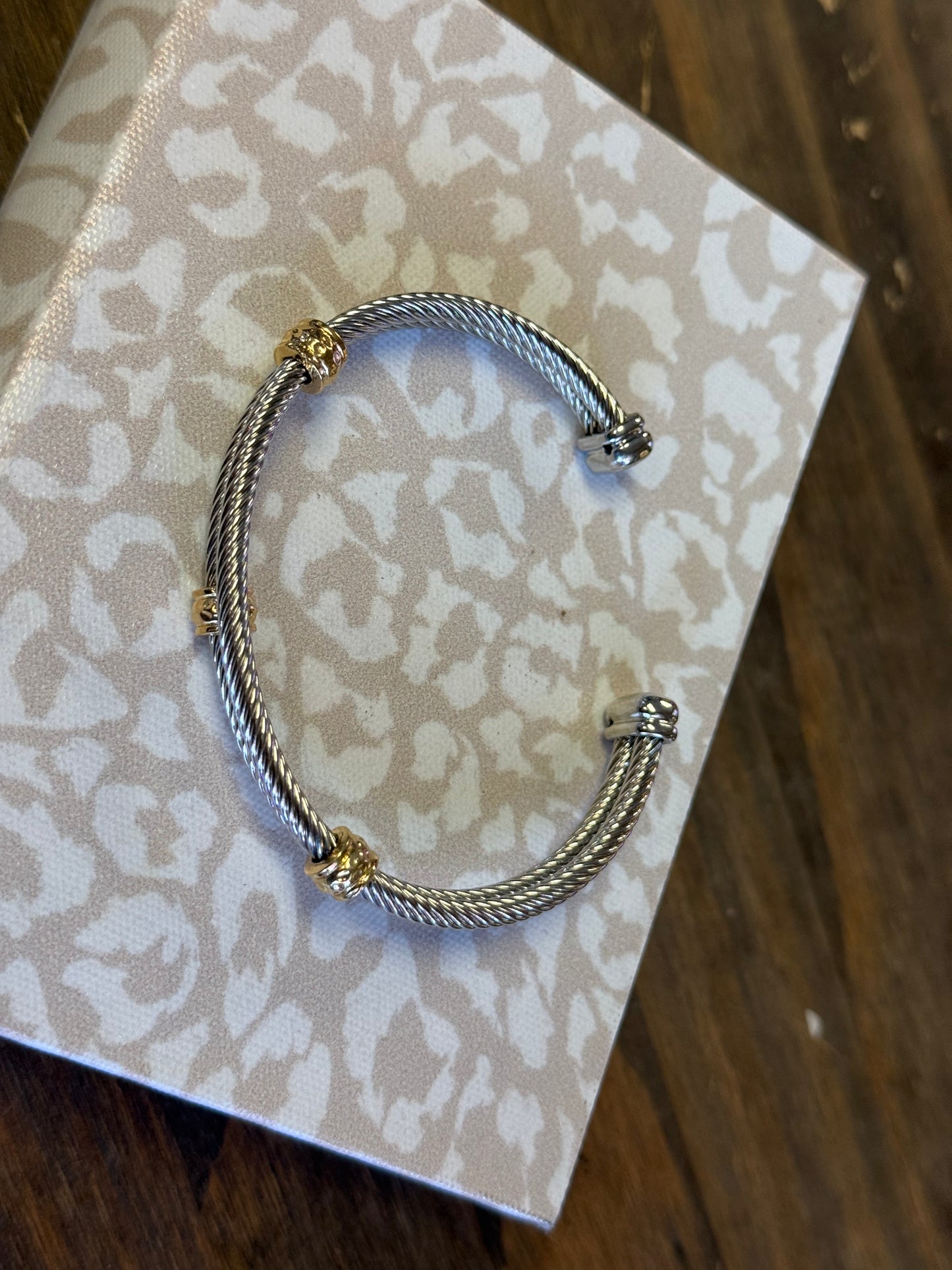 Golden Horizon Cuff Bracelet
