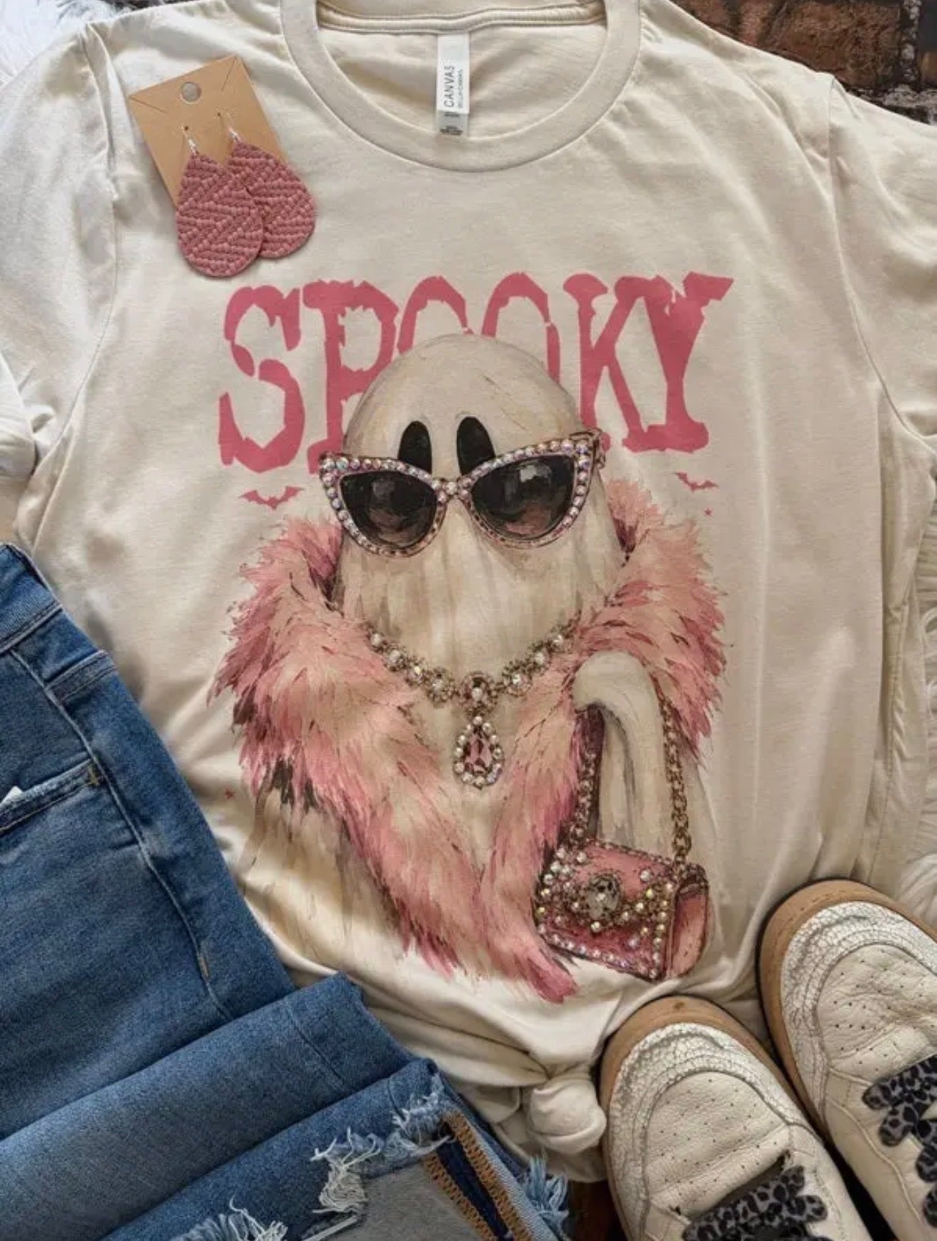 Pink Luxe Spooky Tee