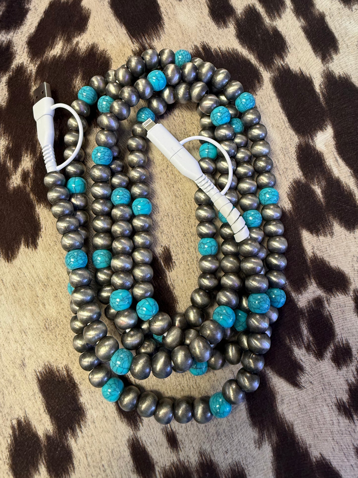 Turquoise Silver Charger