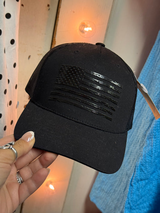 Blackout Freedom Trucker Hat