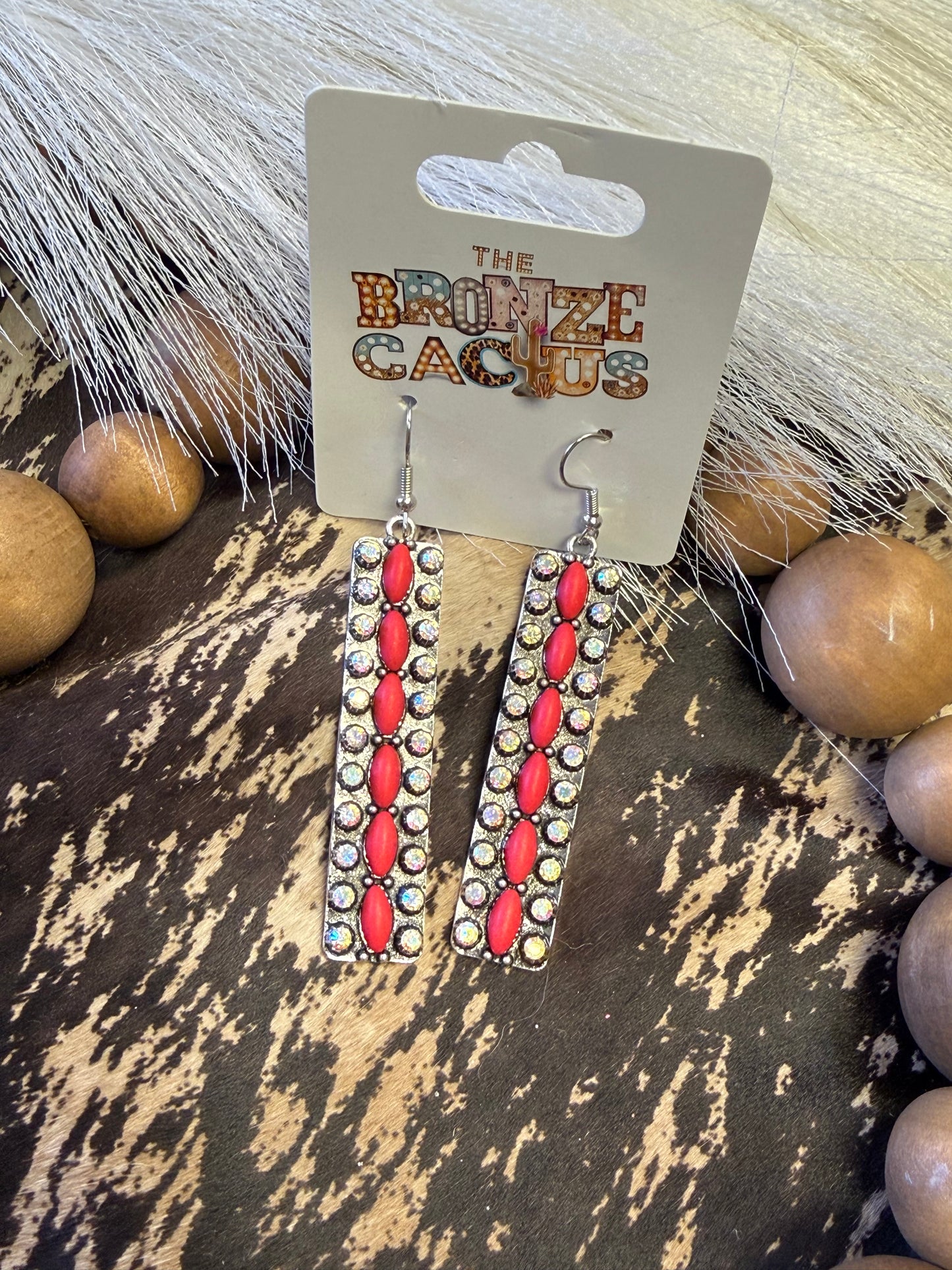 Ruby Radiance Earrings