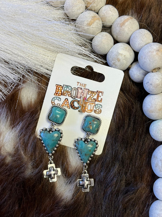 Dangle Your Heart Earrings