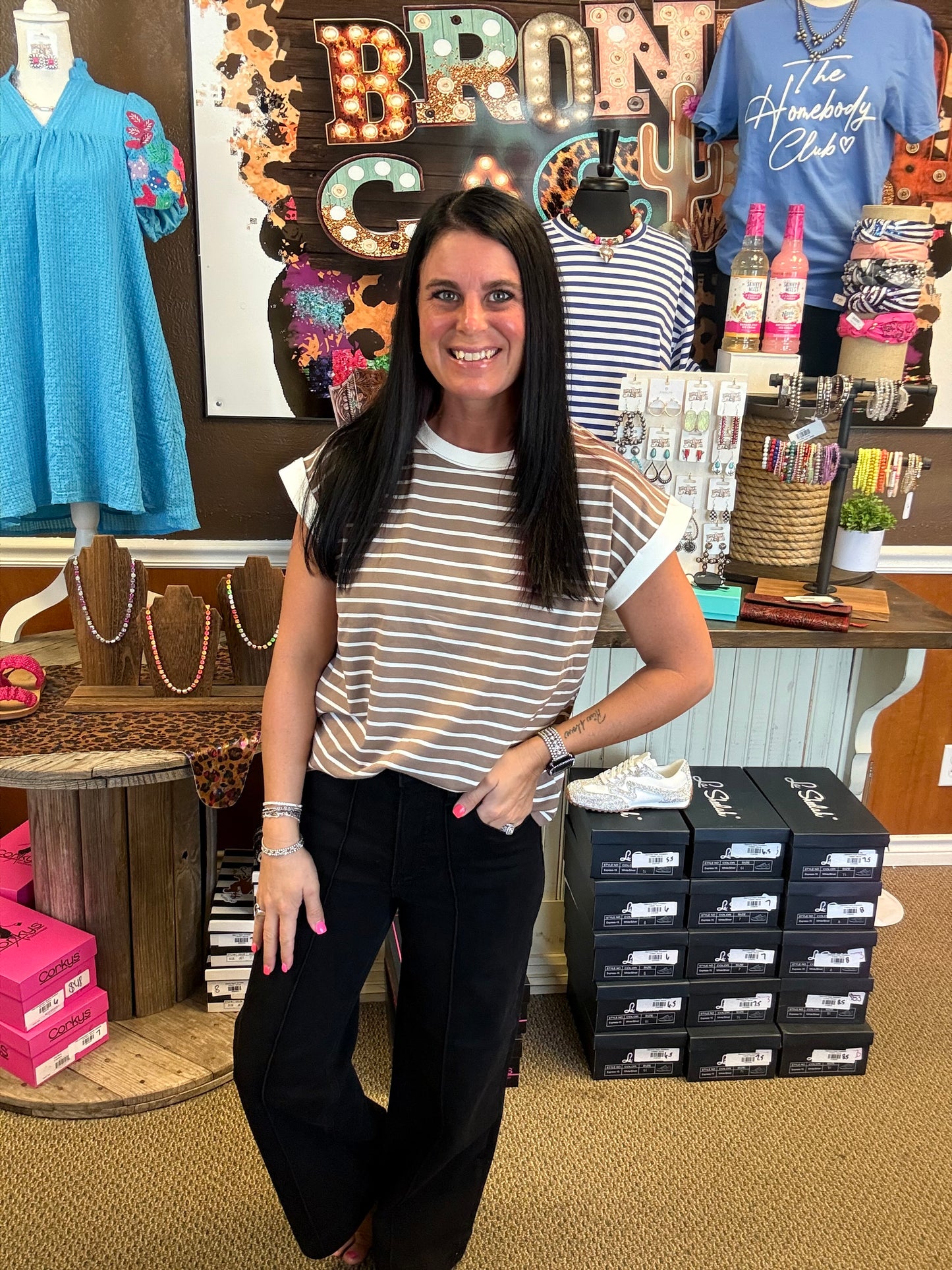 Sandbar Stripe Top