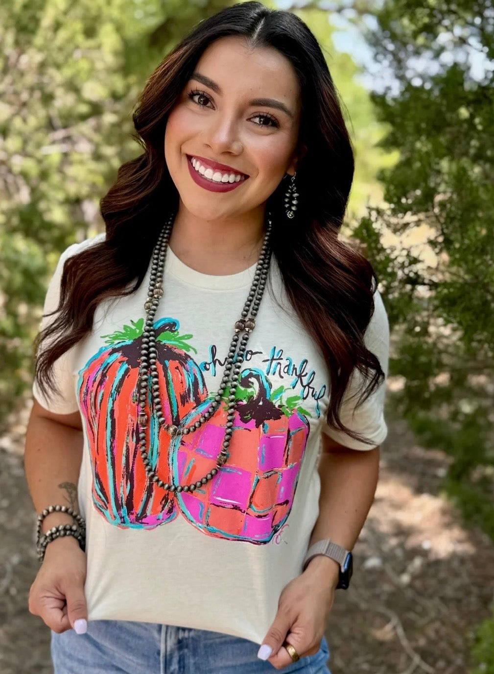 Painted Pumpkin Tee