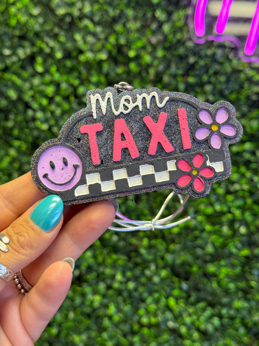 Pink/Lavender Taxi Freshie