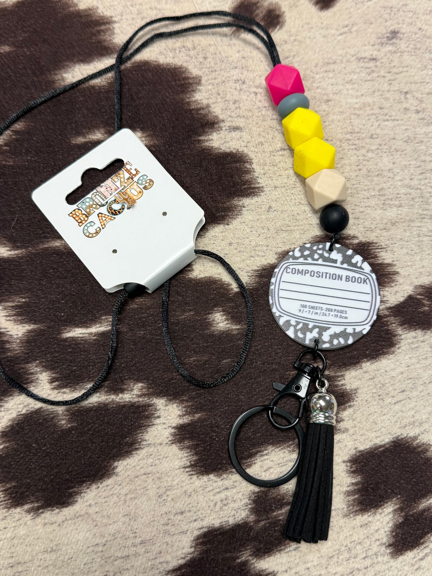 Composition Notebook Lanyard