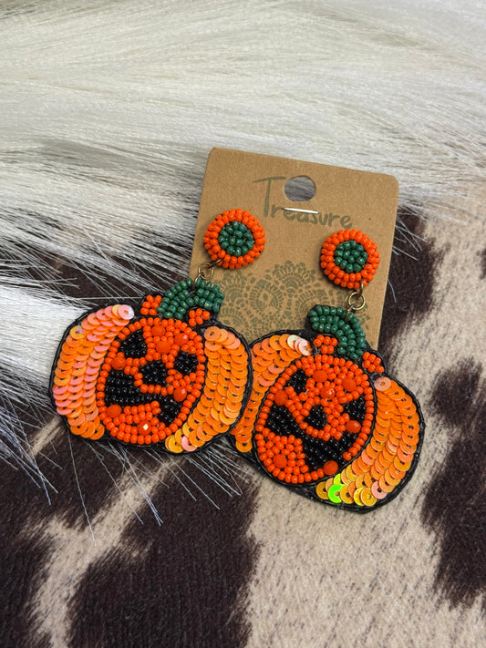 Pumpkin Fun Earrings