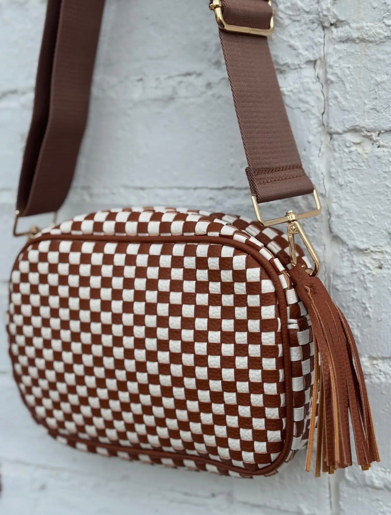 Checkmate Charm Crossbody