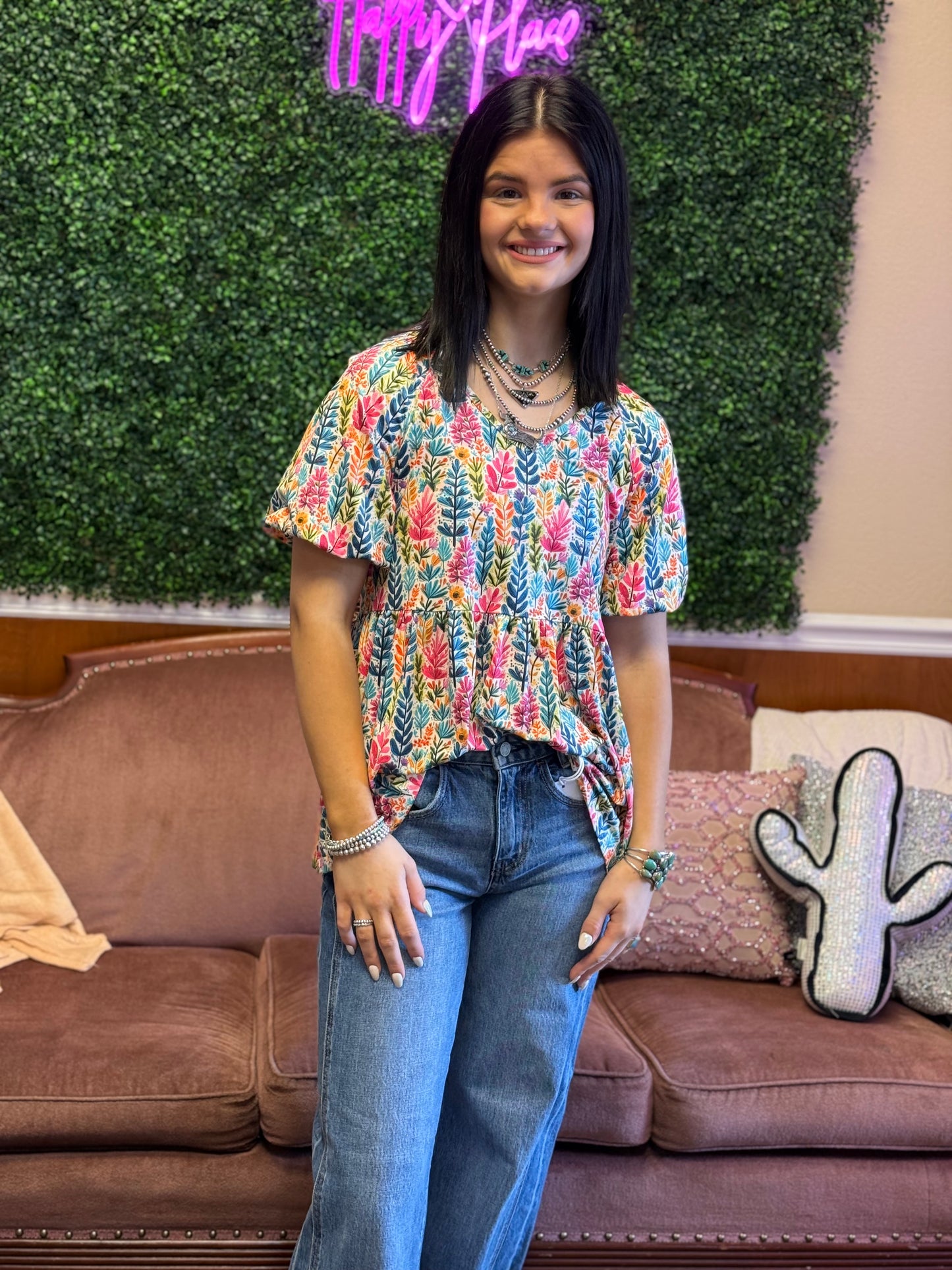 Bright Meadow Top