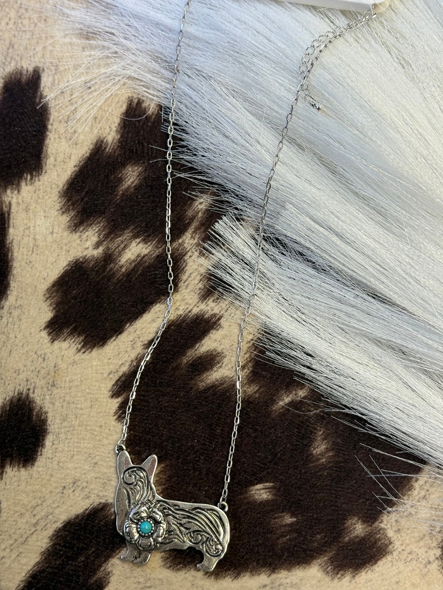 Corgi Charm Necklace