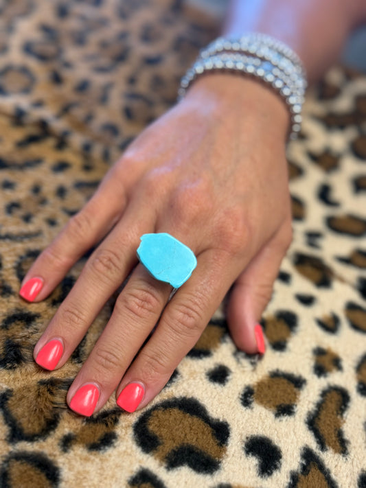 Turquoise Tide Ring