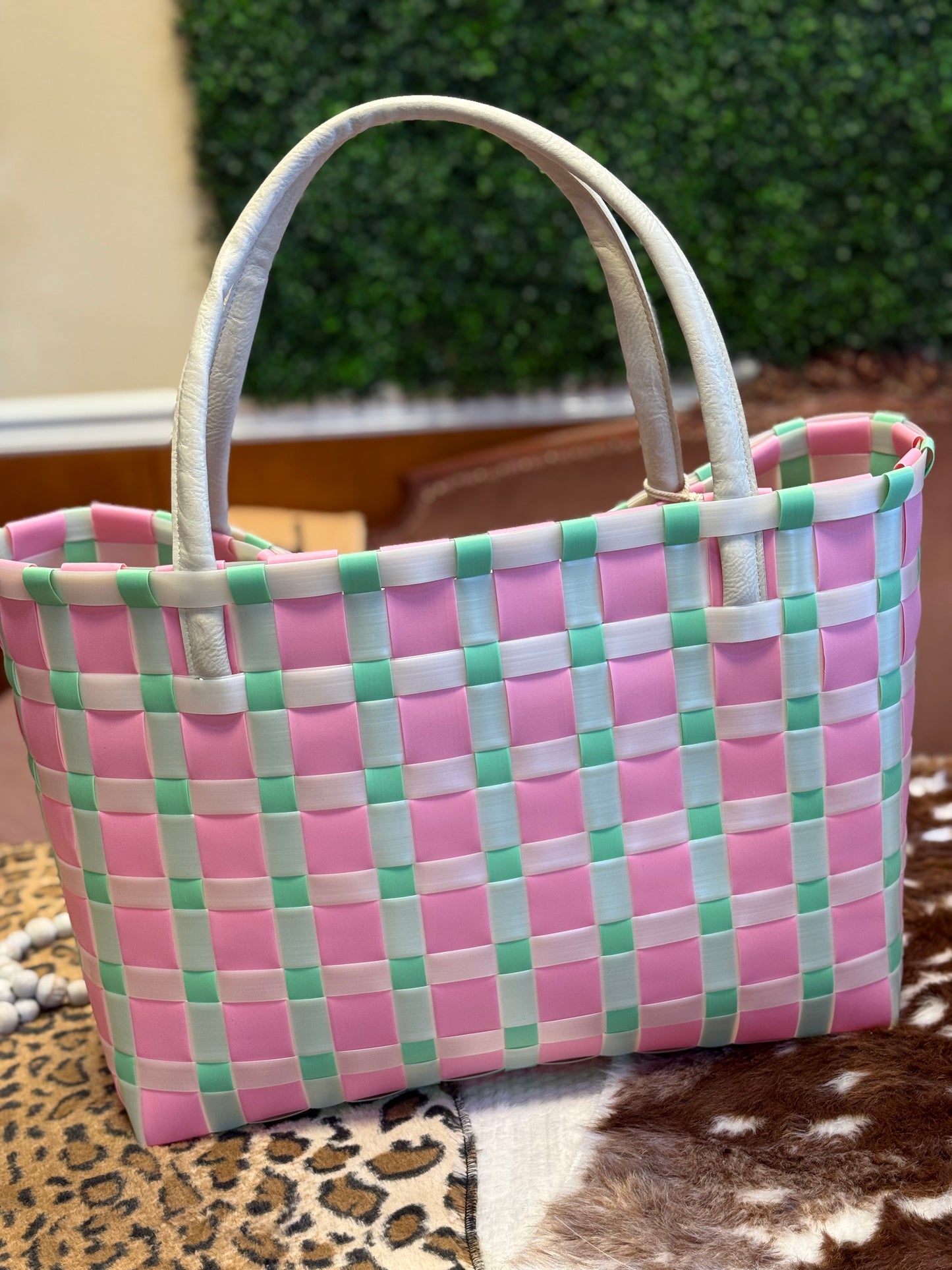 Cotton Candy Picnic Tote